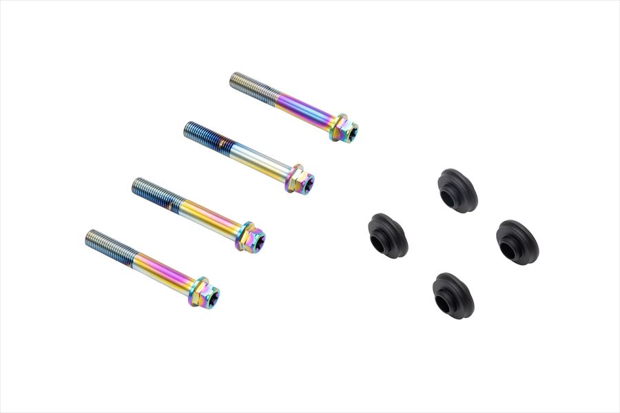 プロト 【4550255943899】 オフセットカラーマウントボルトセット 適合キャリパーB フランジ六角 チタン色 YZF-R7 22-24 φ298（ノーマル）