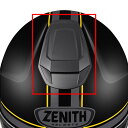 ヤマハ YAMAHA 【4521407278329】 90791-49C45 YJ-22II GF-1 トップベンチレーションBK ブラック 補修部品 オプショ...
