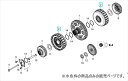 ホンダ(HONDA) 22500-MJP-G81 【高頻度交換部品/常備推奨部品セット】 クラッチAssy 2個セット NT1100 SC84
