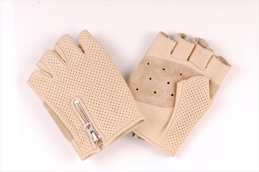 DIN MARKET 【4589975583559】 GGM12-2-2 GMG-12 メッシュ フィンガーレス バニラ Lサイズ