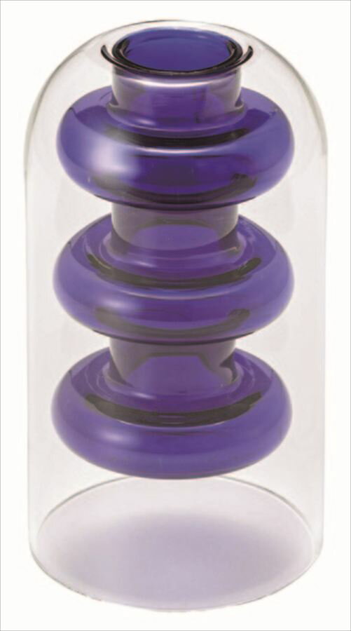 東谷 あづまや 【4985155243228】 ガラスベース ブルー メーカー直送品 キャンセル不可