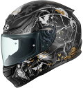 オージーケーカブト OGK Kabuto 【4966094636623】 SHUMA NIGHTER シューマ ナイター フラットブラックゴールド FBKGD XLサイズ
