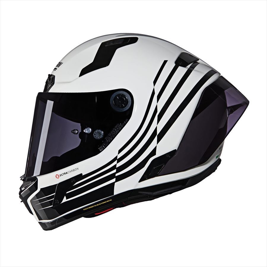 NOLAN(ノーラン) 【4909449651353】 49825 Xシリーズ X-804RS ウルトラカーボン ALA(WHITE/344) XLサイズ(61-62cm) 49825 DAYTONA(デイトナ) ヘルメット フルフェイス