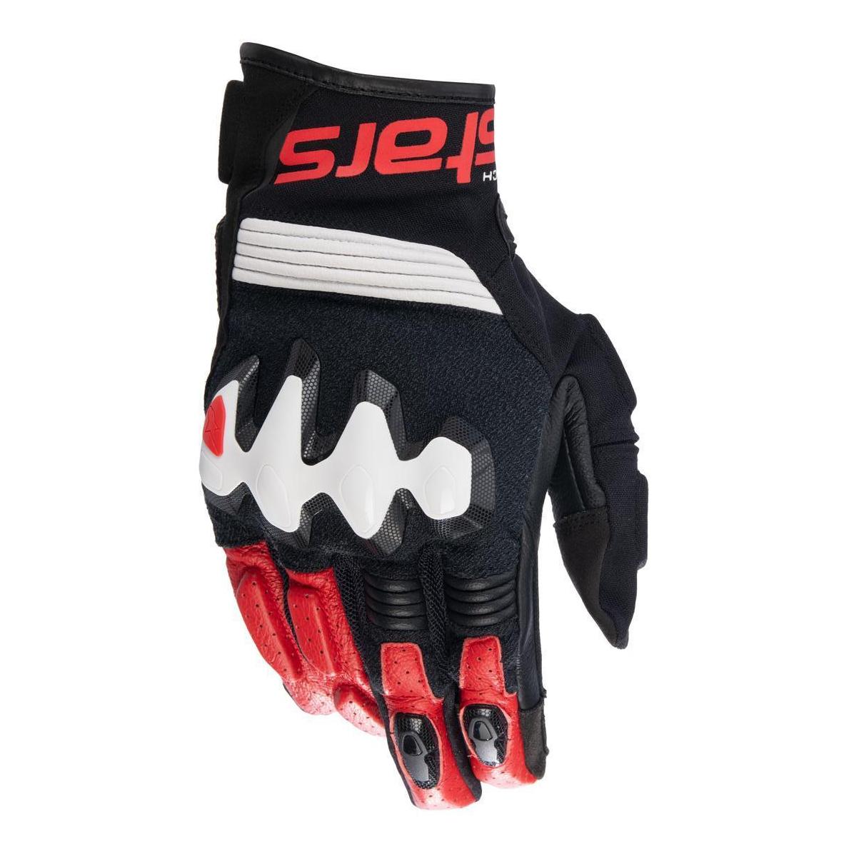 アルパインスターズ 【8059347124209】 HALO LEATHER GLOVE [1304BK WH BRT RD] XL 3504822