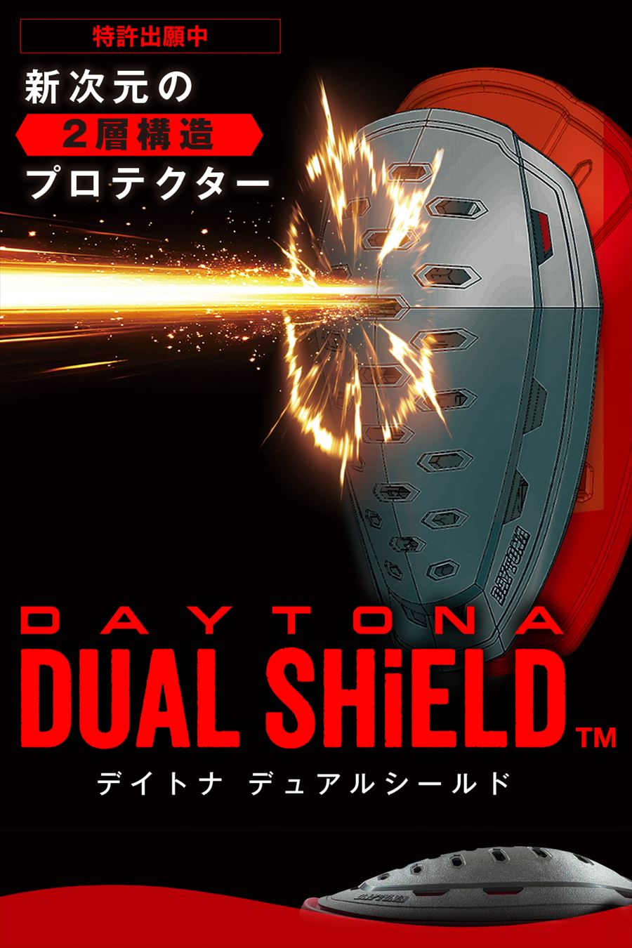 DAYTONA(デイトナ) 【4909449654705】 60859 DP-011 デュアルシールドプロテクター...