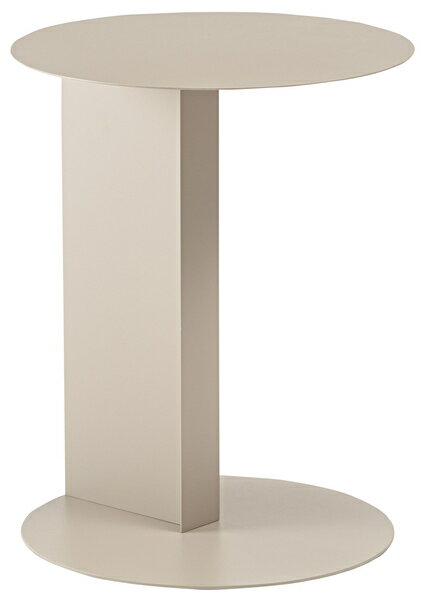 東谷 あづまや 【4985155249855】 サイドテーブル ベージュ メーカー直送品 キャンセル不可