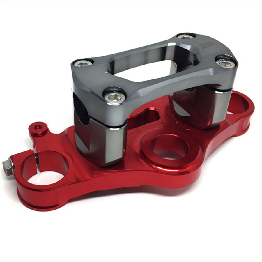 ジータ(ZETA) 【4547836240799】 ZETA ハンドルバークランプ H COMP レッド CRF110F 13-16／125F 14-18