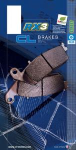 XAM(ザム・ジャパン) 【4528388007924】 2332-RX3 CL ブレーキパッド　STANDARD FOR STREET-RACE 中〜大型バイク向けリア専用