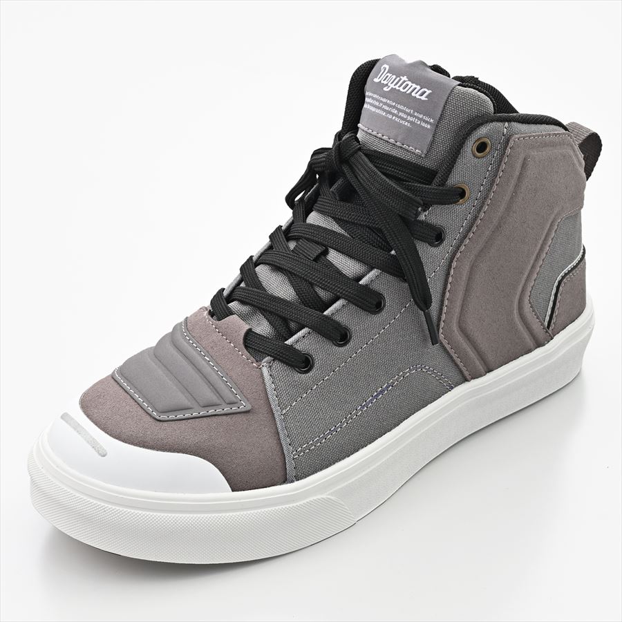 DAYTONA(デイトナ) 【4909449663189】 62541 DS-503 V-WP ライディングシューズ グレー 27.5cm バイク シューズ 防水 スニーカー サイドジップ 62541