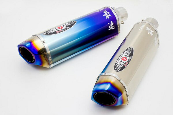 BEET(ビート) 【4582346472292】 R-Evo TypeII 汎用 クリアチタンサイレンサー 300(L)