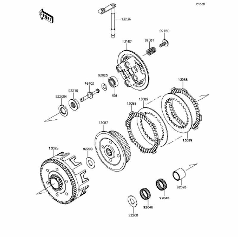 Kawasaki カワサキ 純正部品 92025-1780 �