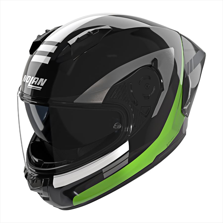 NOLAN(ノーラン)  64159 N60-6 SPORT CONTRASTO(GREEN/358) XLサイズ(61-62cm) ヘルメット フルフェイス 64159