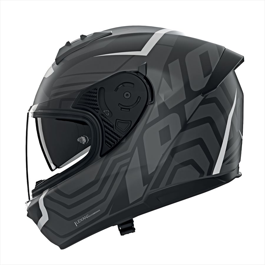 安全帽 - NOLAN(ノーラン) 【4909449671092】 64440 N60-6 ECLETTICO(BLACK/352) Mサイズ(57-58cm) ヘルメット フルフェイス 64440