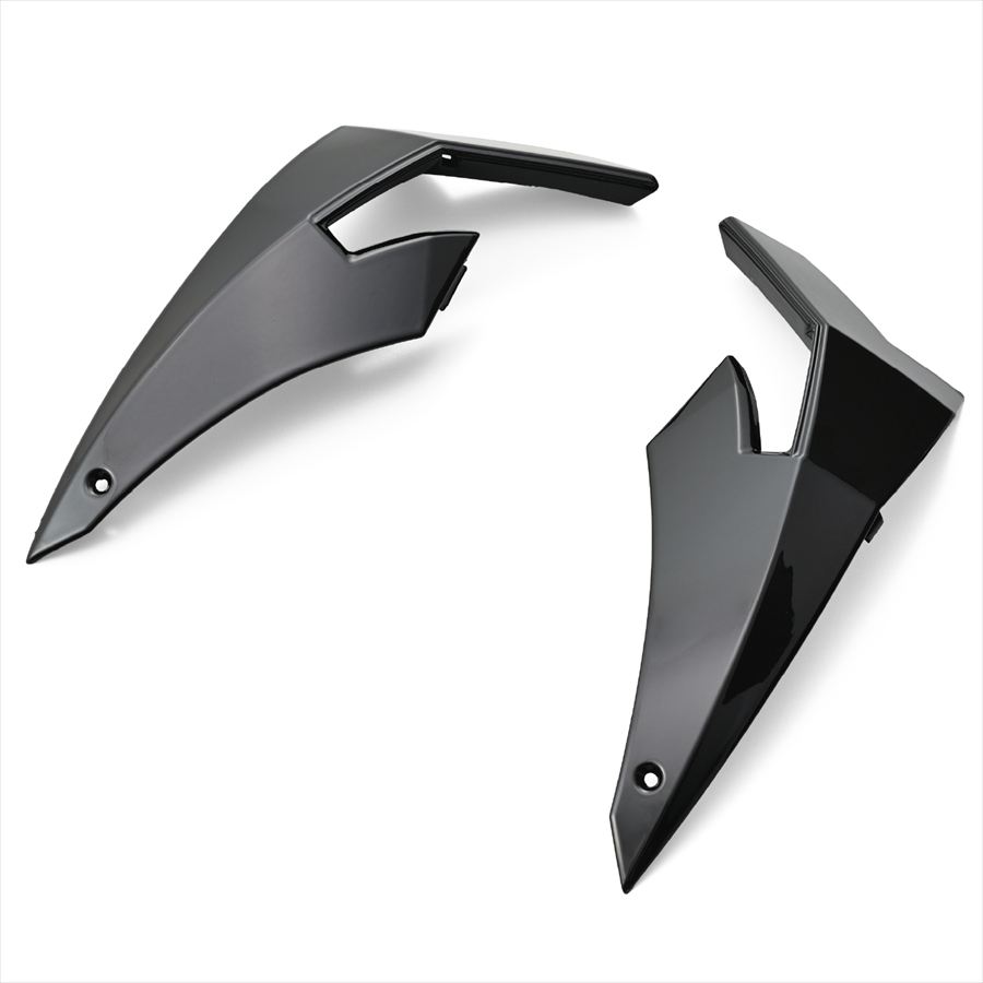 DAYTONA(デイトナ) 【4909449682623】 67955 DN-006SJ用 補修品 リアスポイラー ブラック バイク ヘルメット
