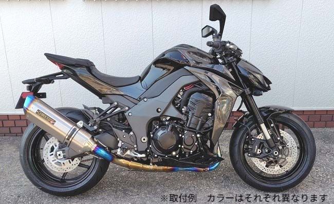 BEET(ビート)  NASSERT Evolution GT Z1100/SE メタルブラックサイレンサー仕様 フルエキゾーストマフラー