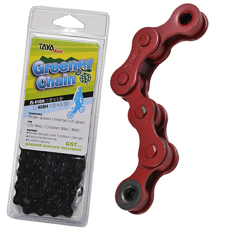 【送料無料】【TAYA Chain】 【4965685350887】410H-Teflon シンク゛ルテフロンチェーン RD 【 チェー..