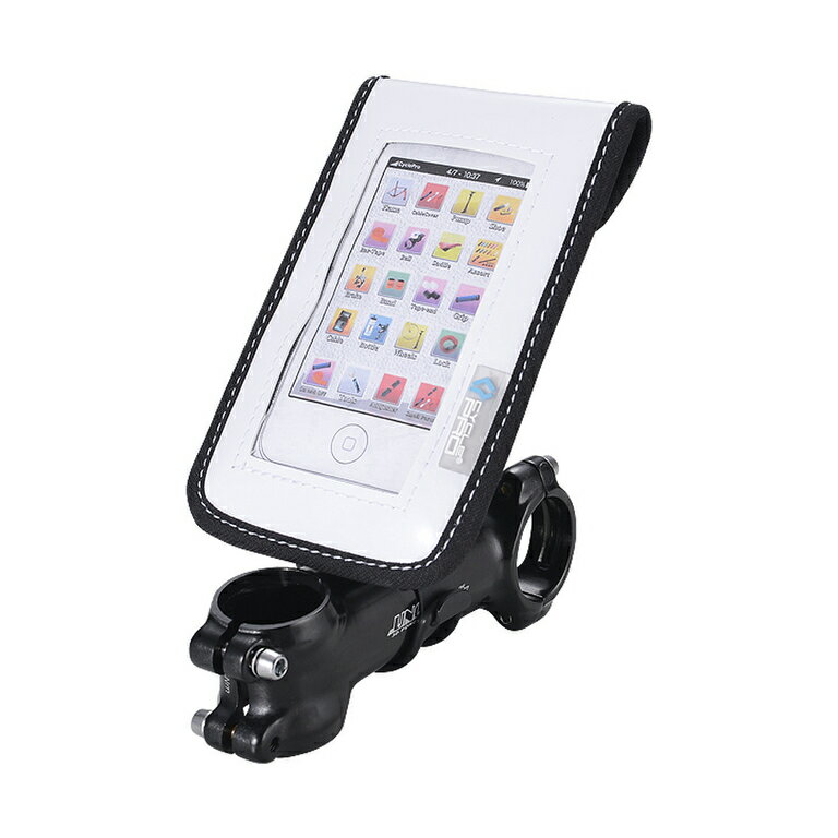 【送料無料】【 CYCLE PRO】 【4965685362163】CP-BG26 スマートフォンハ゛ック゛ WH ステムコテイ 【バッグ(車載用)】