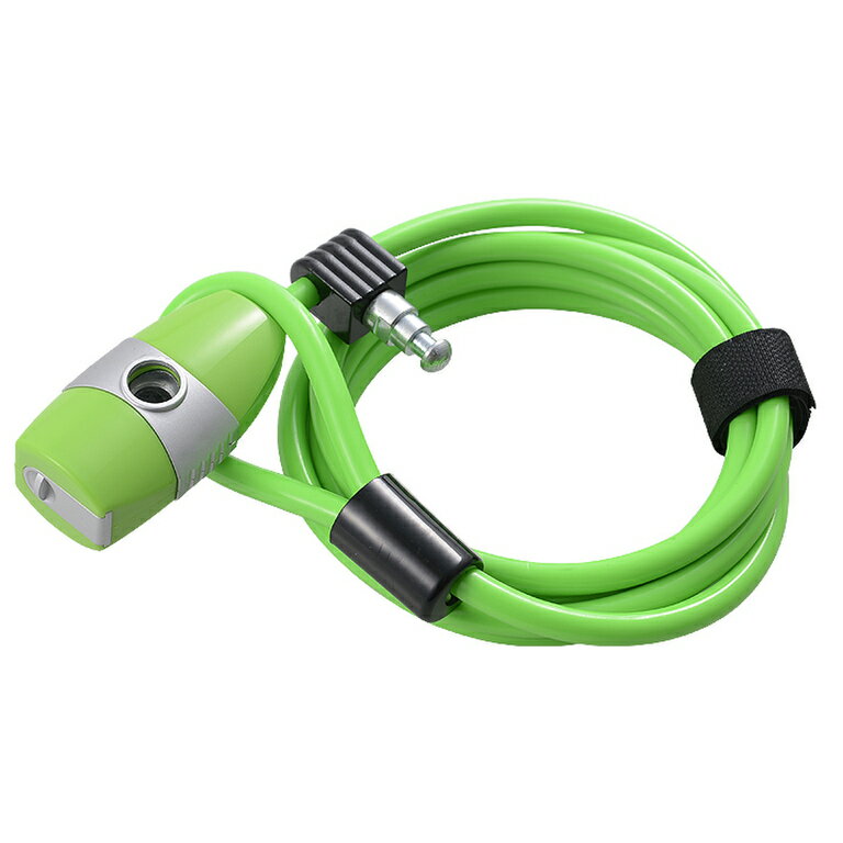 【送料無料】【CYCLE PRO】 【4965685362637】CP-LK187 タ゛フ゛ルルーフ゜ロック GNグリーン　8mmX180cm 【 カギ】