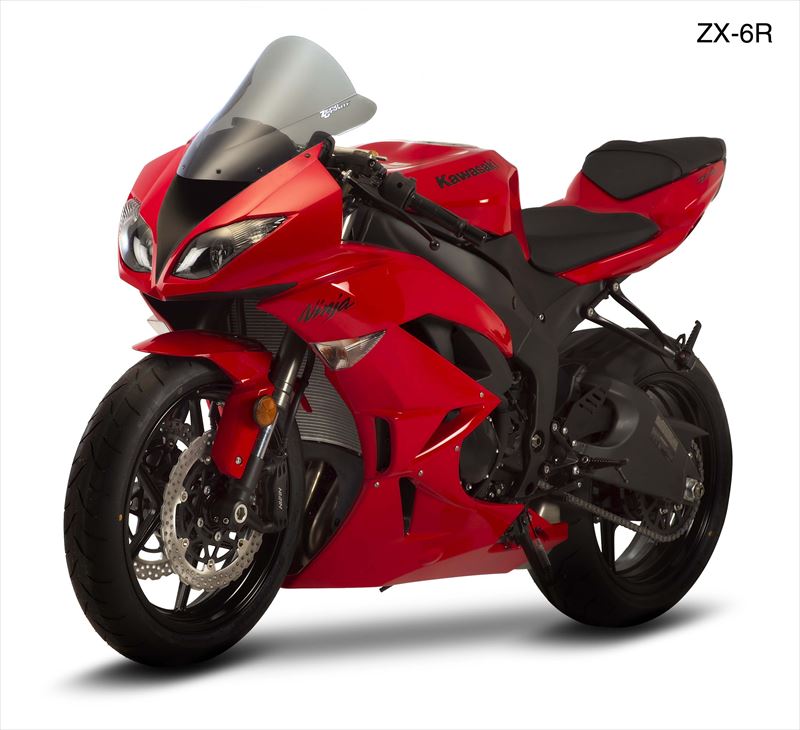 【ZERO GRAVITY】 【4538792538457】スクリーン ダブルバブル スモーク ZX-6R 09-12　ZX-10R 08-10 1626202