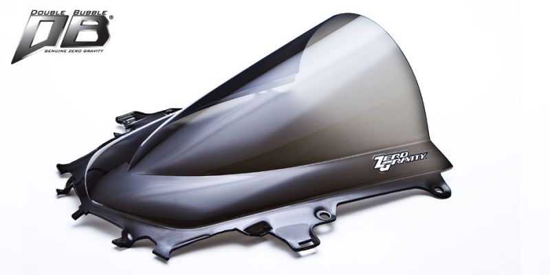 【ZERO GRAVITY】 【4538792837291】スクリーン ダブルバブル スモーク YZF-R1 15-19／YZF-R1M 15-19 16542M02