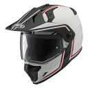 ヤマハ YAMAHA 90791-1789M YX-6 ZENITH Graphic ゼニス グラフィック レッド M ヘルメット オフロード フルフェイス