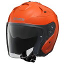 ヤマハ YAMAHA 90791-2325X YJ-17 ZENITH-P ゼニス オープンジェットヘルメット ダークオレンジ XL