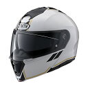 【ヤマハ(YAMAHA)】 YJ-21 ゼニス グラフィックモデル GF02 パールホワイト Sサイズ システムヘルメット サンバイザー フルフェイス ZENITH Graphic