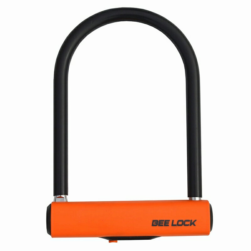 【送料無料】【LEAD(リード工業)】 【4952652041411】LU-205A リード BEE LOCK シャックルロック 135X200 14φ バイク U字ロック 防犯 盗難防止 鍵 オレンジ LU-205A【携帯に便利なアルミ素材】