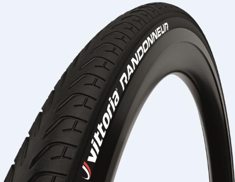 【ヴィットリア(Vittoria)】 8022530012898 Randonneur クリンチャー(Rigid) 700×32c(32-622) オールブラック リフレクト無 自転車