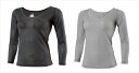 【ポスト投函便】【ミレー(MILLET)】 【3515720001062】 レディースドライナミックスルー ロングスリーブ シルバー S インナー 300540