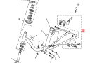 【ヤマハ(YAMAHA)】 【代替品番： X23-8A8J0-20 】X23-8A8J0-00 キーアセンブリ 電動自転車 補修部品　鍵　カギ　キー 1