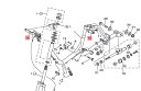 【ヤマハ(YAMAHA)】 X24-8A8J0-00 キーアセンブリ 電動自転車 補修部品 鍵 カギ キー