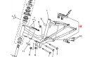 【ヤマハ(YAMAHA)】 X37-8A8J0-30 キーアセンブリ 電動自転車 代替品番:X37-8A8J0-31 補修部品 鍵 カギ キー
