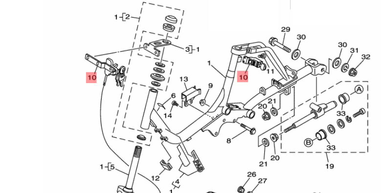 【ヤマハ(YAMAHA)】 X78-8A8J0-00 キーアセンブリ 電動自転車 補修部品　鍵　カギ　キー