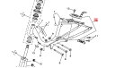 【ヤマハ(YAMAHA)】 X90-8A8J0-10 キーアセンブリ 電動自転車 補修部品 鍵 カギ キー