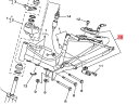 【ヤマハ(YAMAHA)】 【代替品番:X90-8A8J0-31】X90-8A8J0-30 キーアセンブリ 電動自転車 補修部品 鍵 カギ キー
