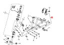 【ヤマハ(YAMAHA)】 X92-8A8J0-20 キーアセンブリ 電動自転車 補修部品 鍵 カギ キー