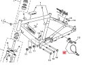 【ヤマハ(YAMAHA)】 X92-8A8J0-40 キーアセンブリ 電動自転車 補修部品 鍵 カギ キー