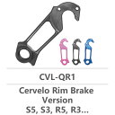   ダイレクトマウントディレイラーハンガー　CVL-QR1　CERVELO用　ピンク 自転車 31500160