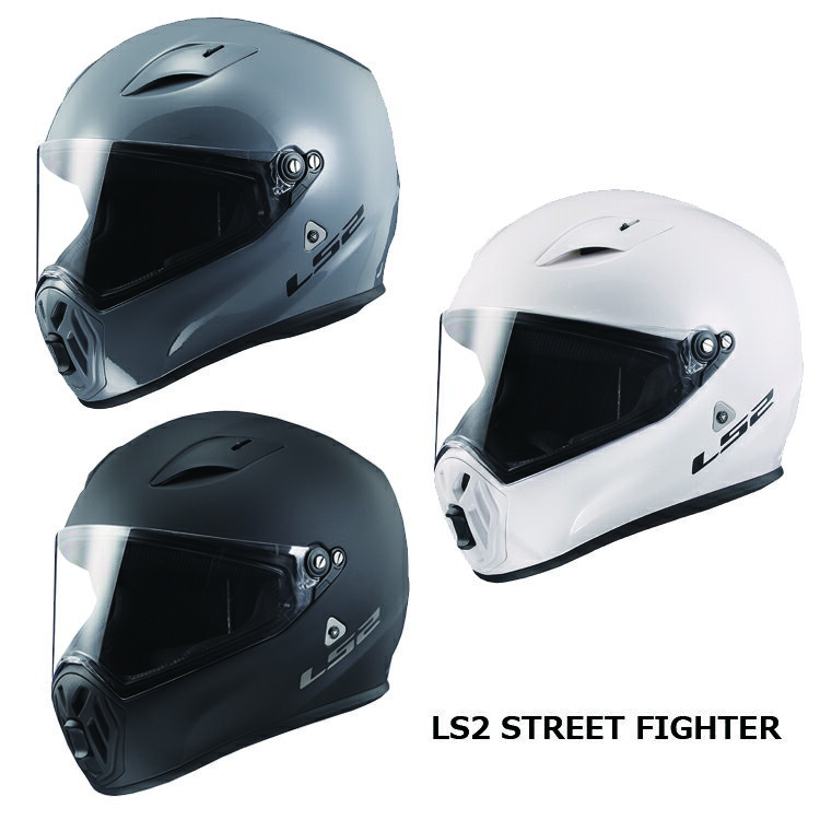 【LS2 エルエスツー 】 22年新モデル SG認証 国内正規品 STREET FIGHTER（ストリートファイター）　全3色　S-XXL　SNELL M2020R 取得フルフェイスヘルメット