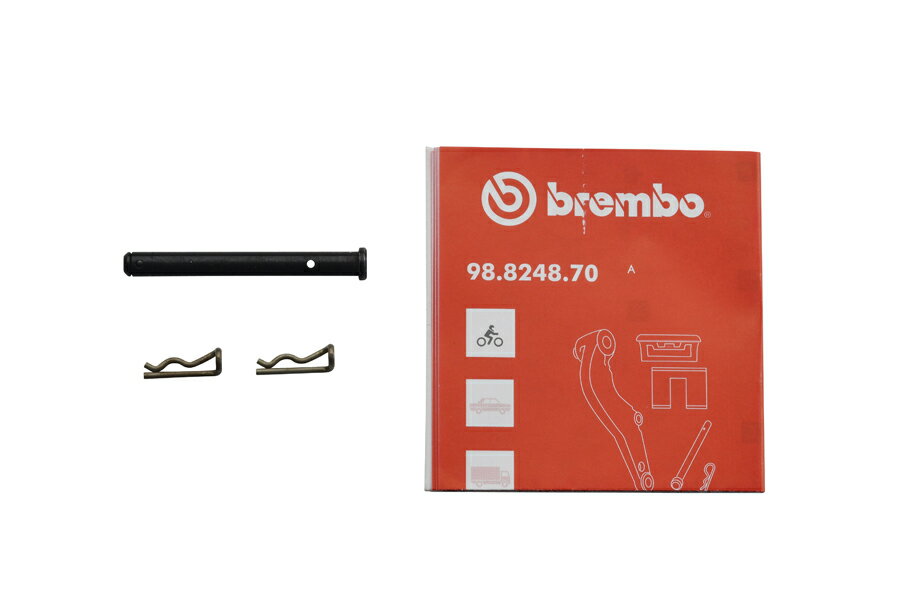 【brembo (ブレンボ)】 【4548664867745】 ポスト投函便　 パッドピン＆クリップ 非圧入タイプ CNC 2Pキャリパー用