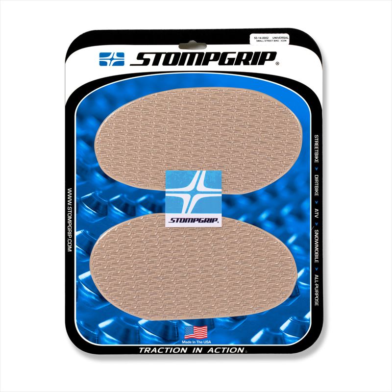 【ストンプグリップ】 【4550255020279】STOMPGRIP トラクションパッドタンクキット クリア ICON 汎用 スモール（12x22.2cm）