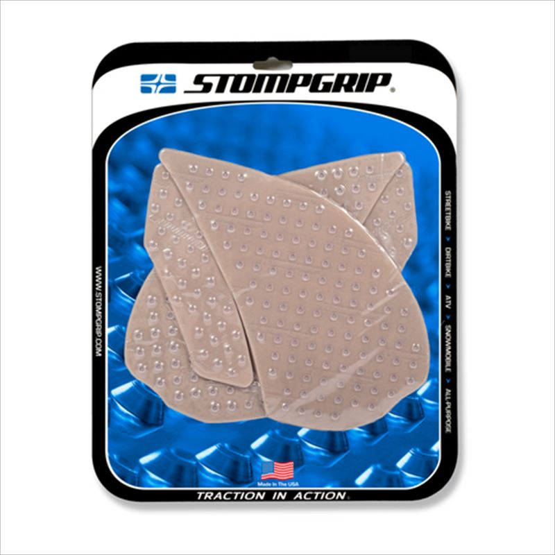 【ストンプグリップ】 【4550255701994】STOMPGRIP トラクションパッドタンクキット クリア VOLCANO Ninja1000 11-17