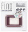 定形外【Fino (フィーノ)】 【4589753540613】 電動アシストスイッチカバー抗菌仕様 TT-04-RD2 アンティークローズ