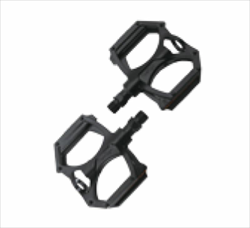 【サギサカ】 【4973291106156】 10615 アルミフラットペダル　ブラック