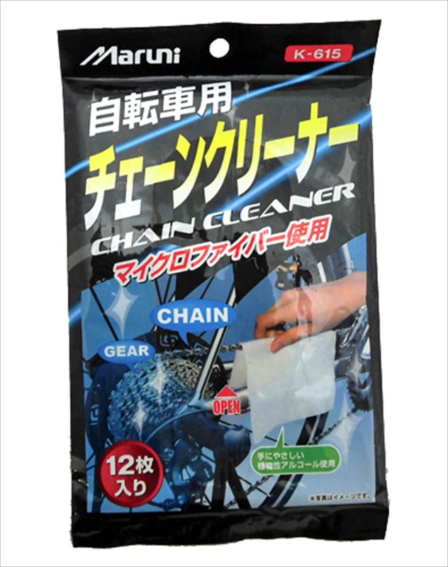 【入り数：12枚入り×12】マルニ 【4973291328053】 32805 マル二 ケミカル チェーンクリーナー K-615 12枚入
