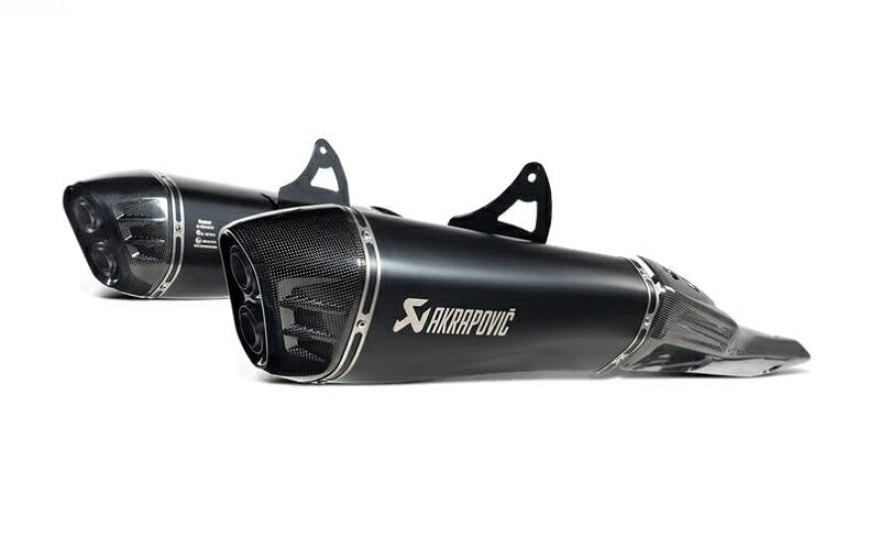 【AKRAPOVIC(アクラポビッチ)】 S-S13SO4-HRAATBLJPA JMCAスリップオンライン SLIP ON LINE エグゾースト チタンブラック SUZUKI HAYABUSA 21 ～ 22 8BL-EJ11A/DXA1 ハヤブサ