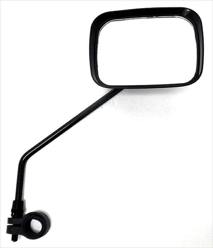 【川住】 【4973291704963】 70496 ミラー 左右兼用 KW-57 ブラック