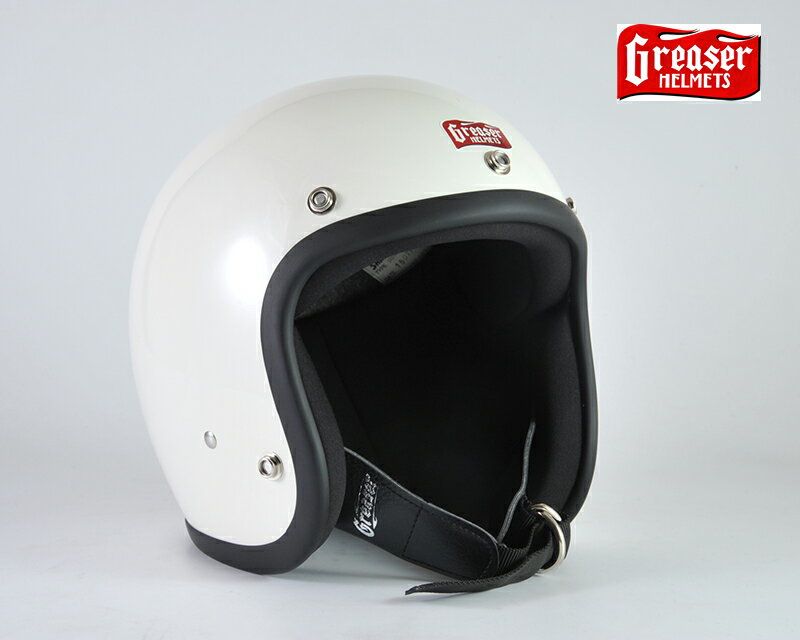 楽天GLOBAL MOTO【DIN MARKET】 【4589975580244】GREASER 60's PLAIN アイボリー Lサイズ（59～60cm）