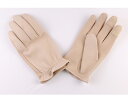 【DIN MARKET】 【4589975582101】GMG-07 DEER SKIN GLOVE ショートリスト アイボリー XSサイズ